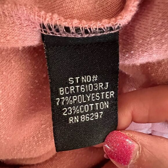 BCBG pink zip up jacket size Small - Picture 7 of 9